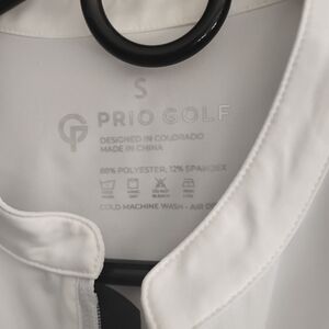 Prio Golf White Jacket